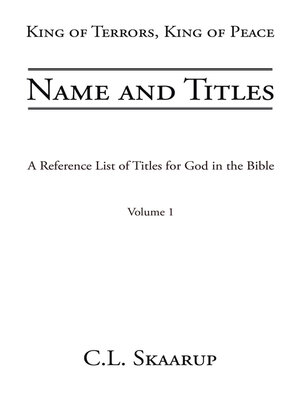 cover image of Name and Titles